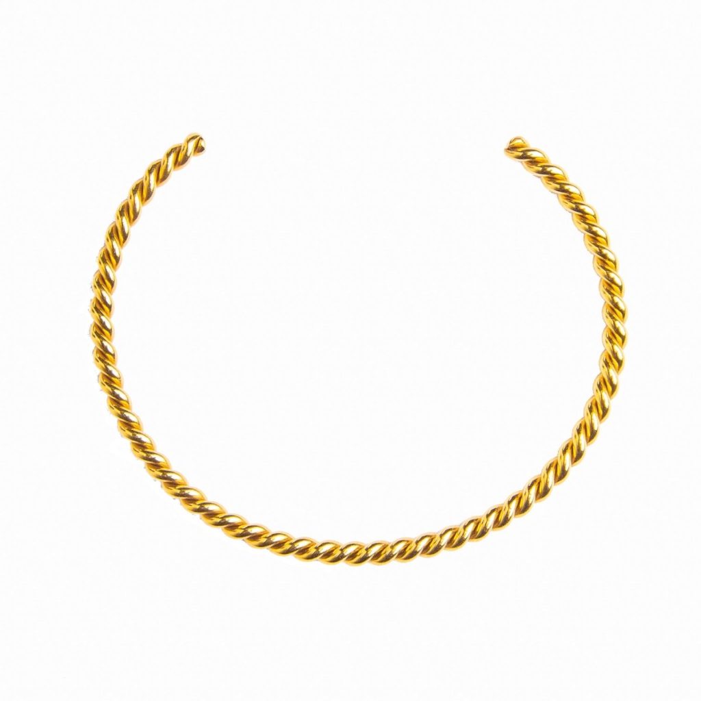 Bracelete Twist Banhado em Ouro 18K
