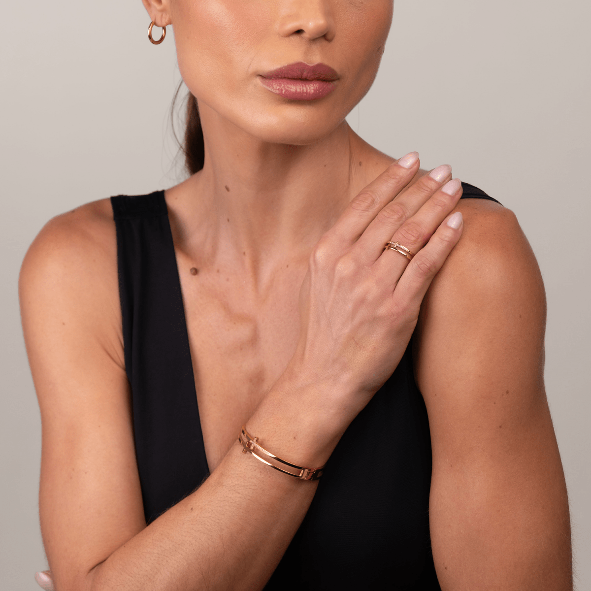 Conjunto Cruz Banhado em Ouro 18K